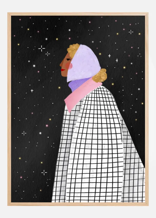 The Lady with the stars Plakát