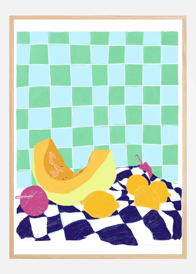 Pandc Neonstilllife Copy Plakát