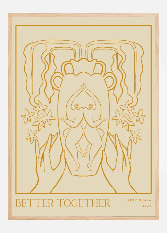 Vessel Collection : Better Together (LineArt) Plakát