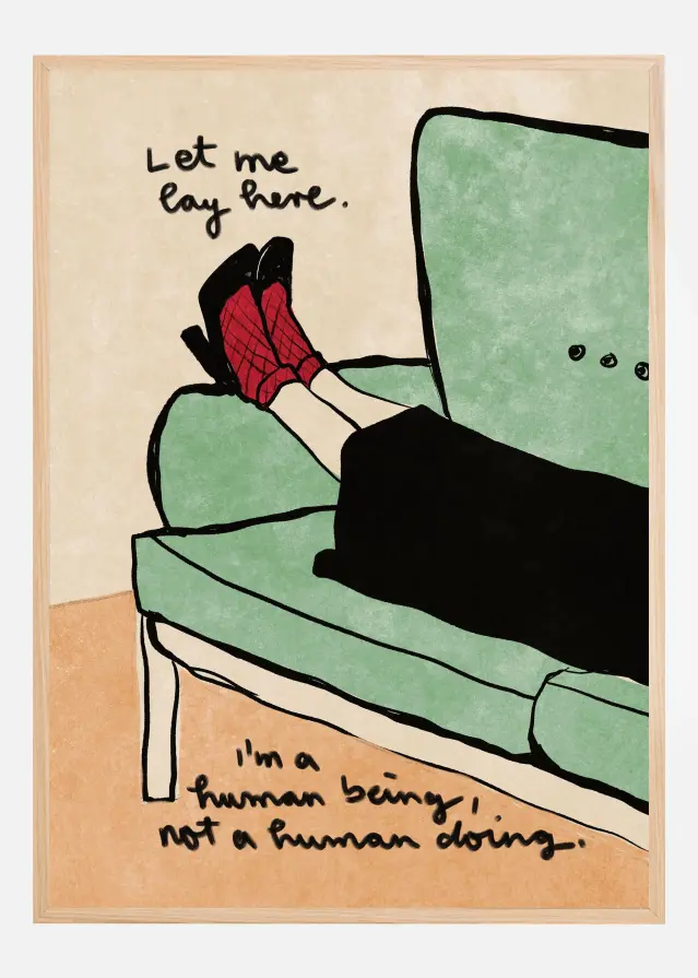 Let me lay here Plakát