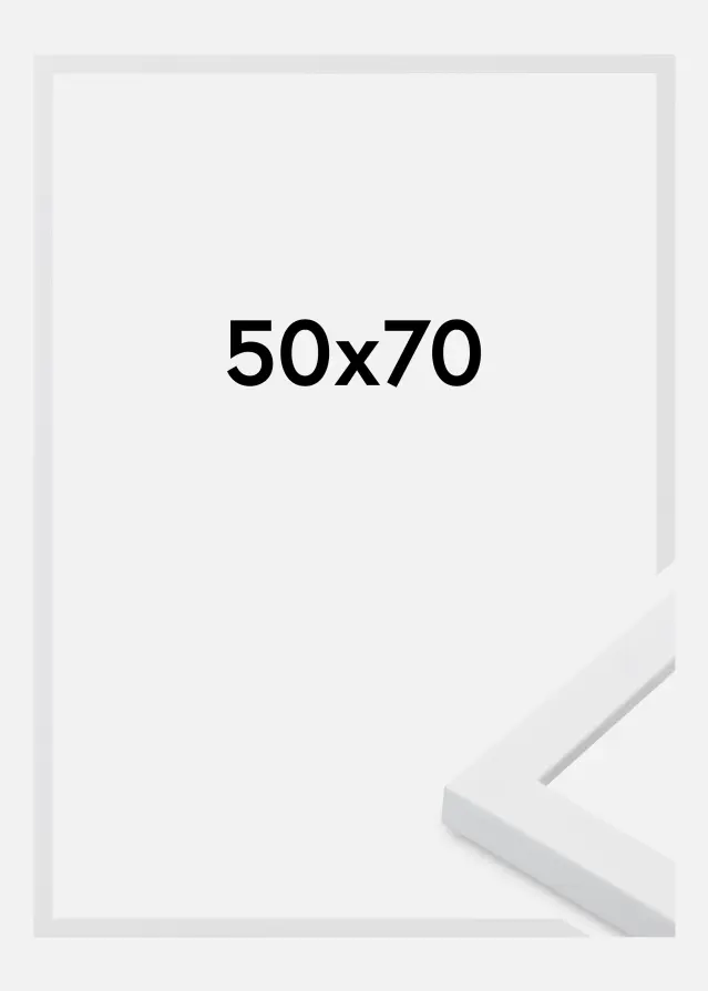 Rám Oban Akrylové sklo Bílá 50x70 cm