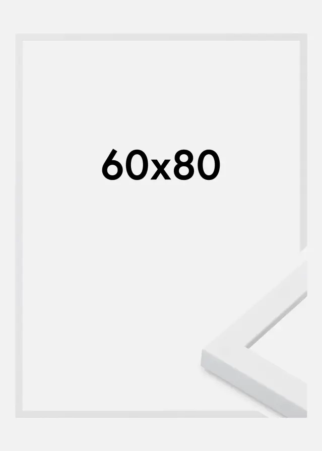 Rám Oban Akrylové sklo Bílá 60x80 cm