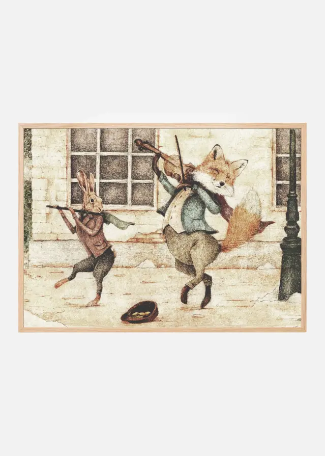 Street Musicians Plakát