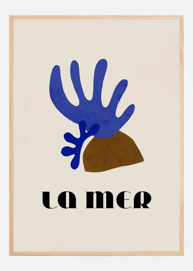 La Mer Abstract Ocean No. 01 Plakát