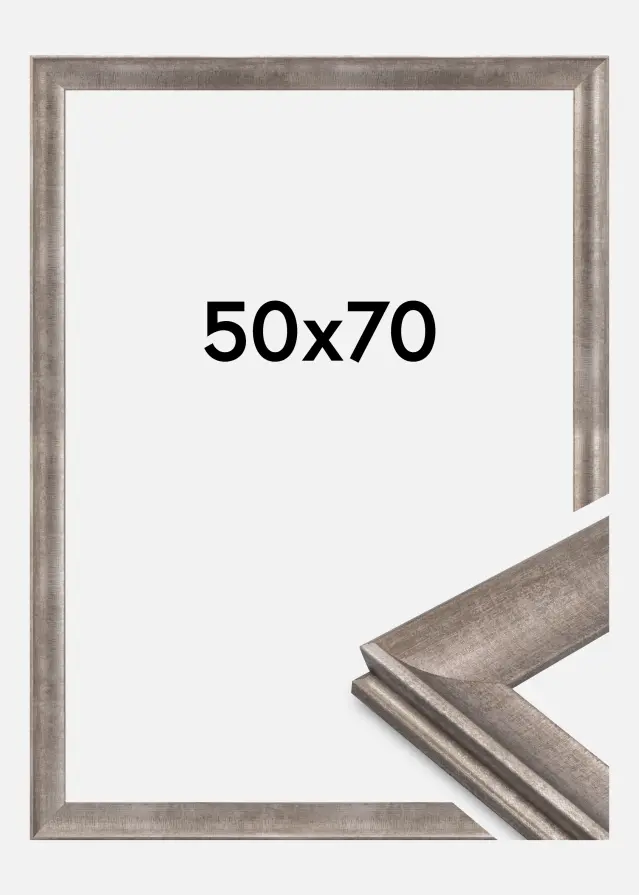 Rám Conca Akrylové sklo Stříbrný 50x70 cm