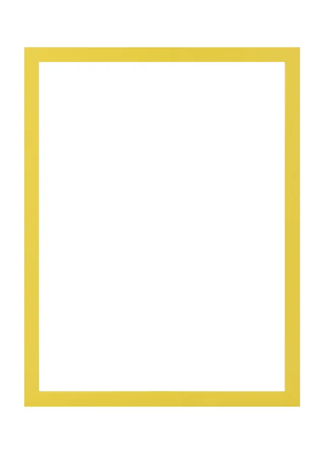 Rám Selection Akrylové sklo Yellow 30x30 cm