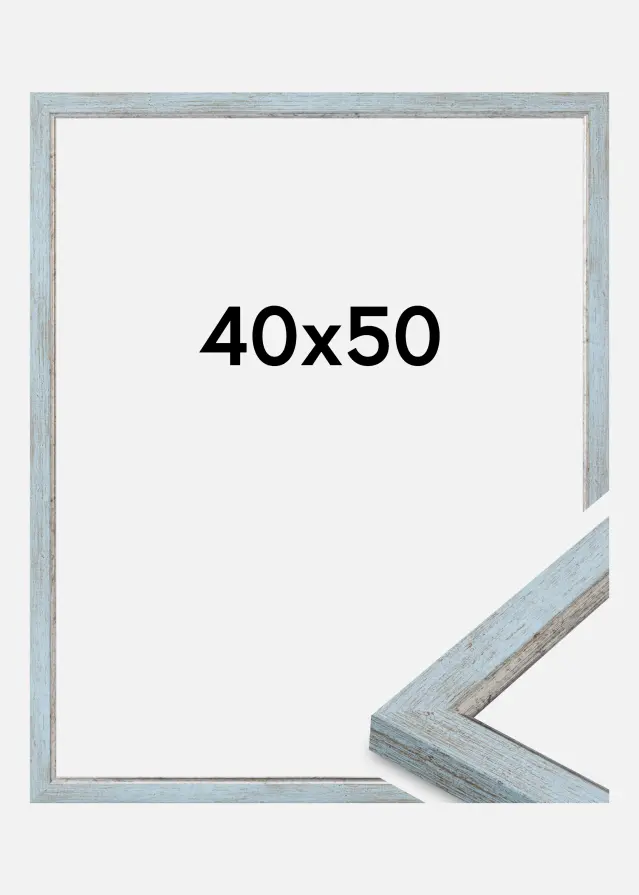 Rám Whitby Akrylové sklo Modrá 40x50 cm