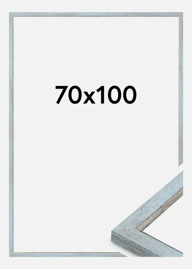 Rám Whitby Akrylové sklo Modrá 70x100 cm