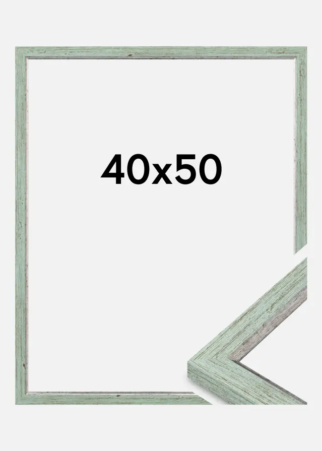 Rám Whitby Akrylové sklo Zelená 40x50 cm