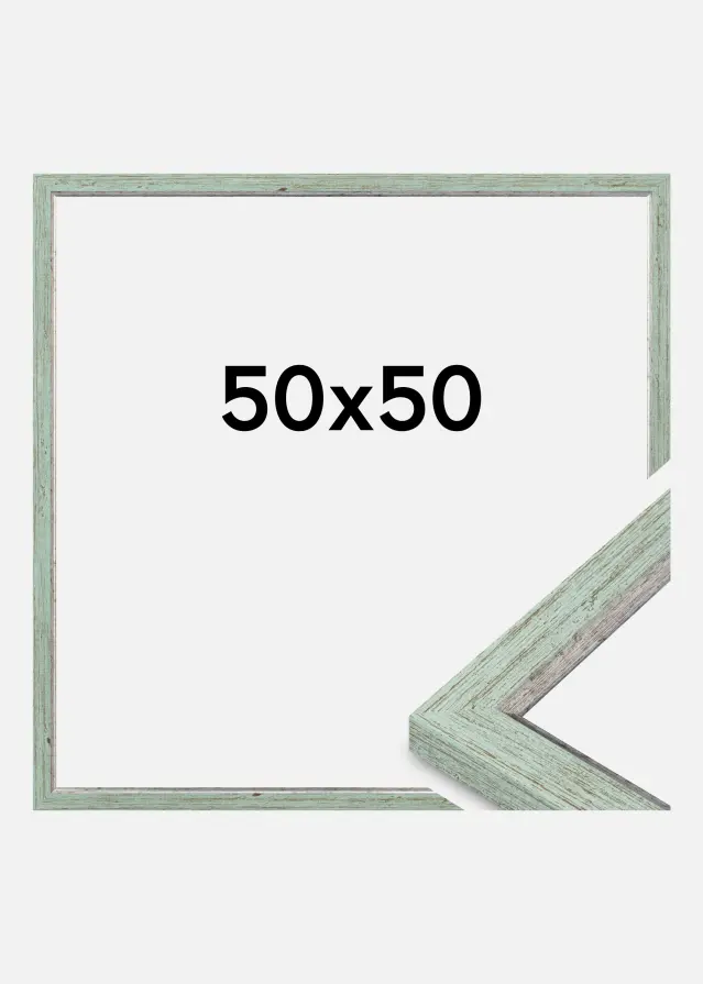 Rám Whitby Akrylové sklo Zelená 50x50 cm