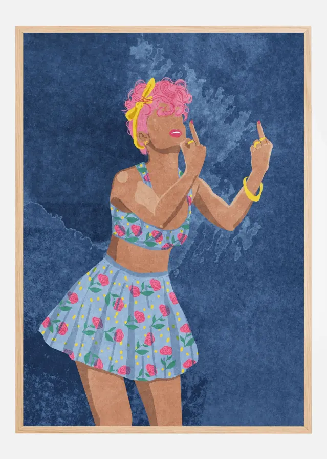 Not your girl Plakát