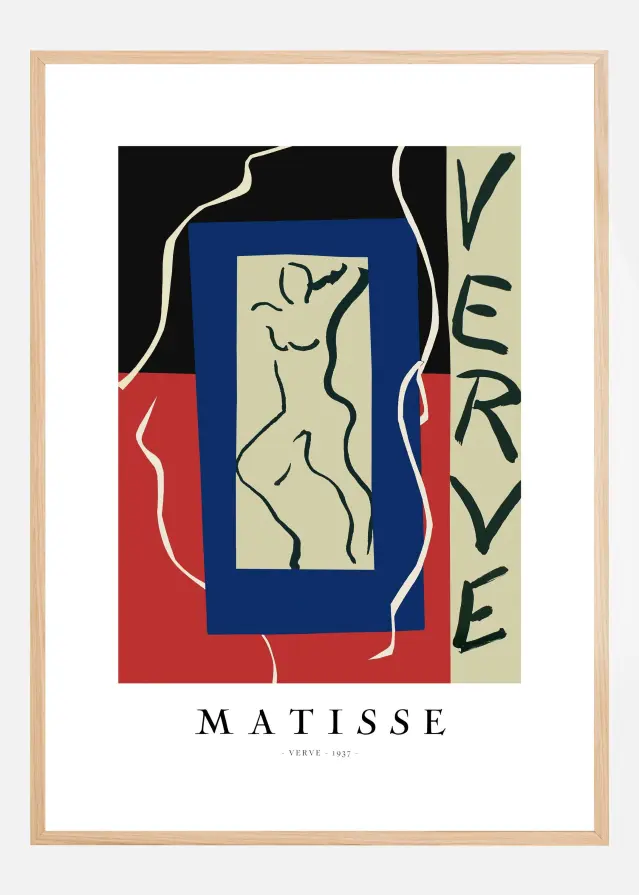 Verve 1937 Boarder - Henri Matisse Plakát