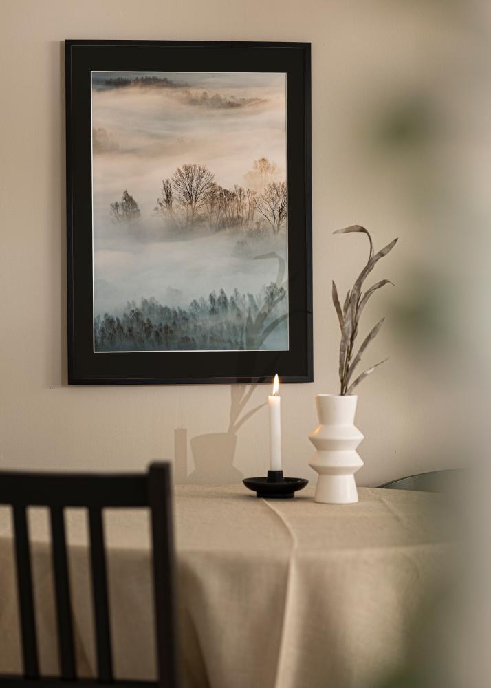 Rám Edsbyn Cerná 40x40 cm - Pasparta Cerná 10x10 inches (25,4x25,4 cm)