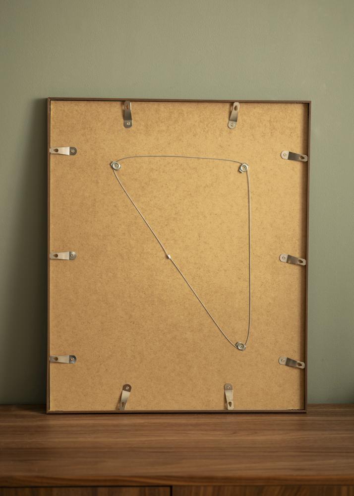 Zrcadlo Chicago Vlašký orech 51x61 cm