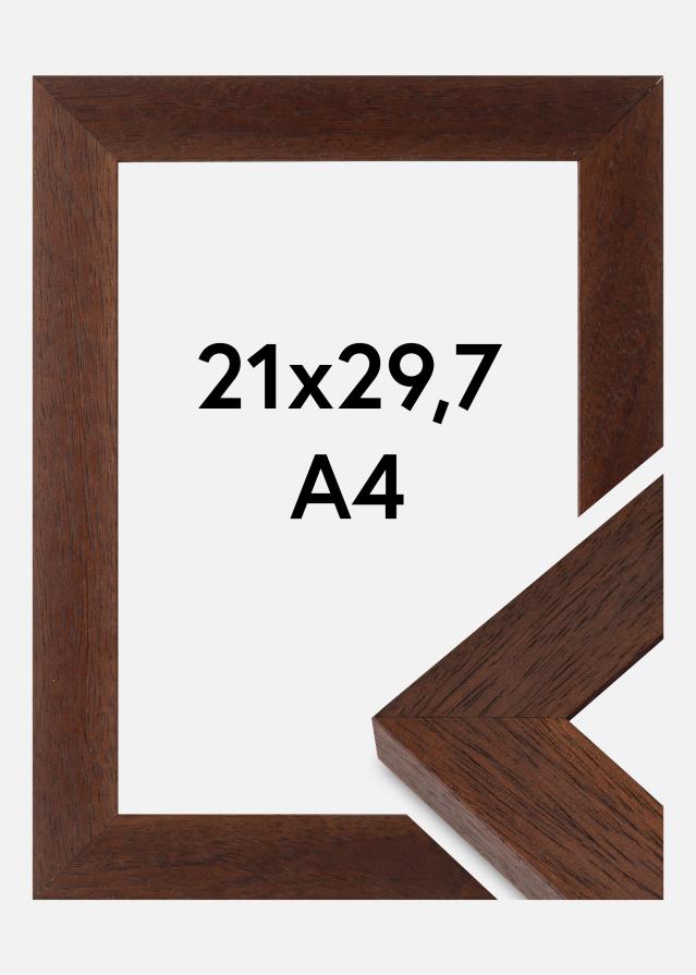 Rám Juno Akrylové sklo Teakové drevo 21x29,7 cm (A4)