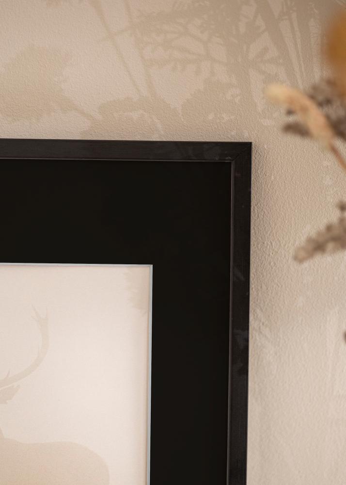 Rám Galant Cerná 40x50 cm - Pasparta Cerná 12x16 inches