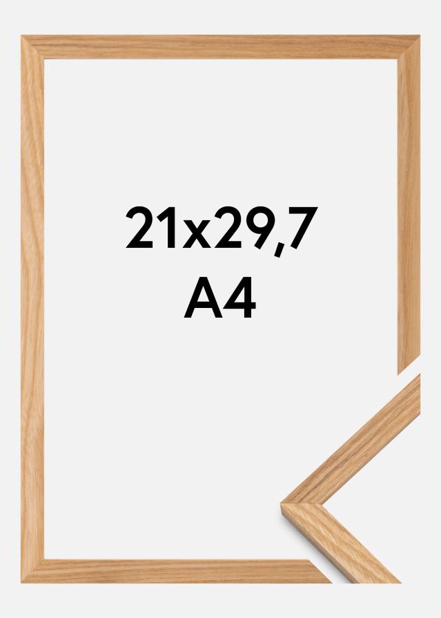 Rám Masivní dub Akrylátové sklo 21x29,7 cm (A4)