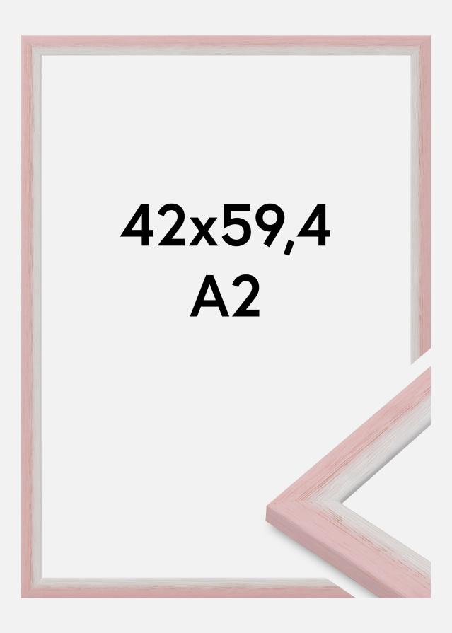 Rám Cornwall Akrylové sklo Růžová 42x59,4 cm (A2)