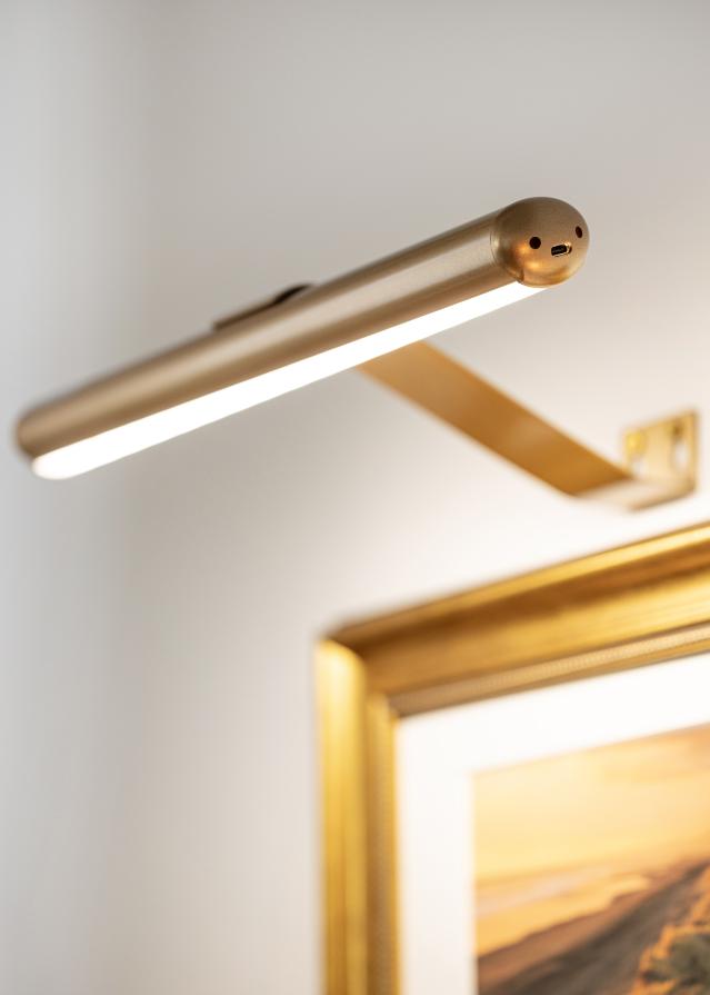 KAILA Lux Bateriové Osvětlení Obrazu 33 cm - Zlatá