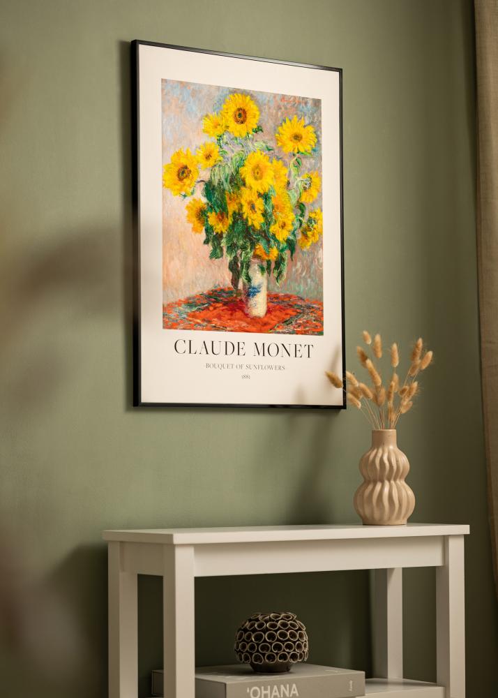 Hliníkový rám Akrylové sklo Cerná 21x29,7 cm (A4)