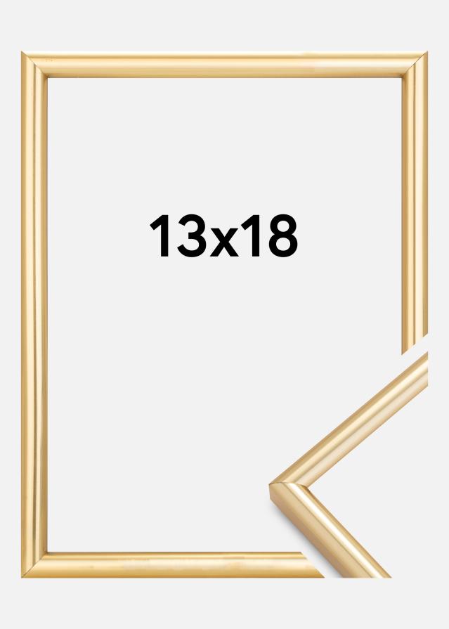 Rám Galeria Zlatá 13x18 cm