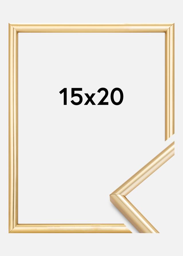 Rám Galeria Zlatá 15x20 cm