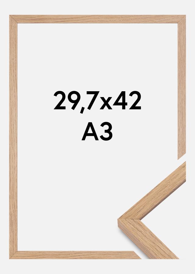 Rám Montgomery Matný Antireflexní sklo Dub 29,7x42 cm (A3)