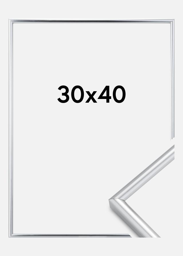Rám Galeria Stríbrná 30x40 cm