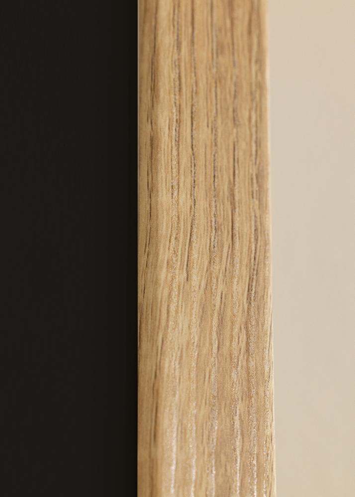 Rám Fiorito Svetlý Dub 50x60 cm - Pasparta Cerná 37x46 cm