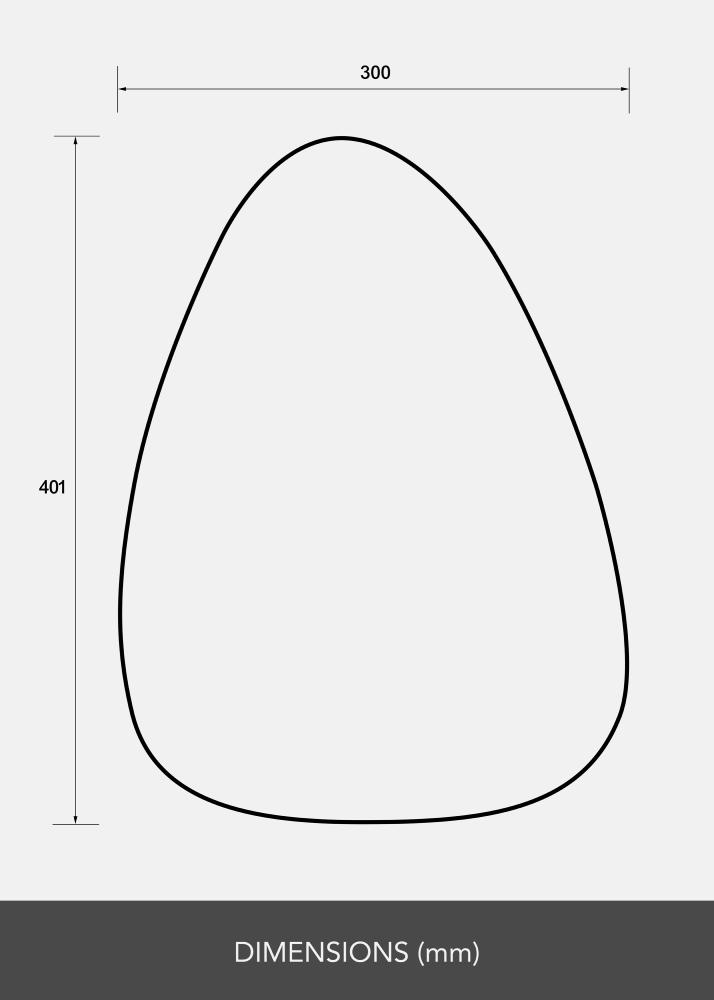 KAILA Zrcadlo Shape I 30x40 cm