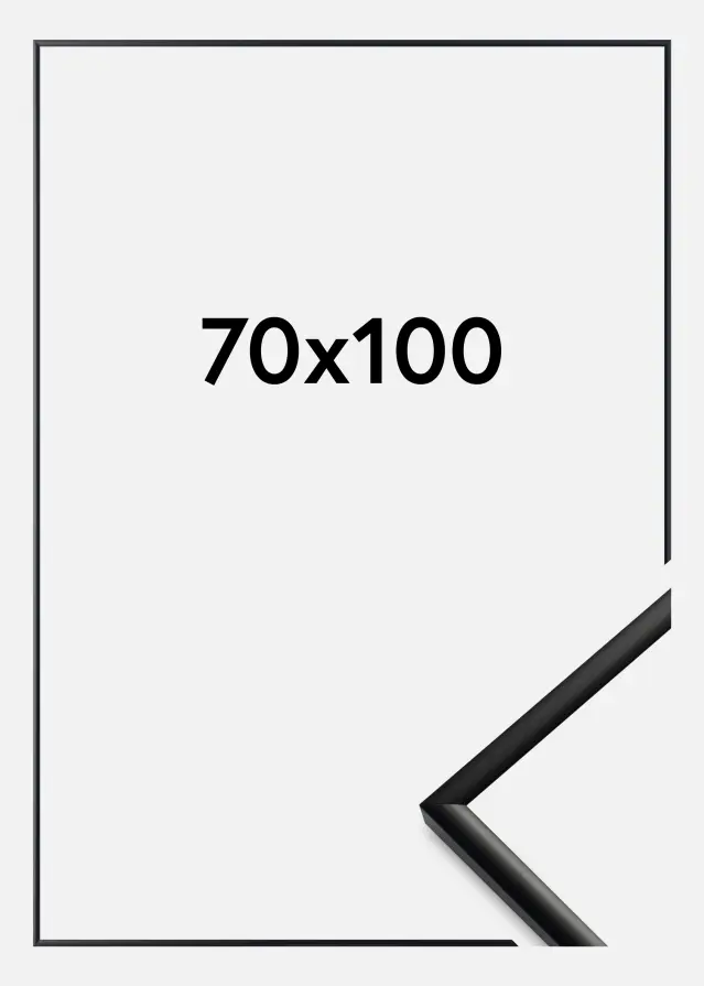 Rám New Lifestyle Akrylové sklo Matná Cerná 70x100 cm
