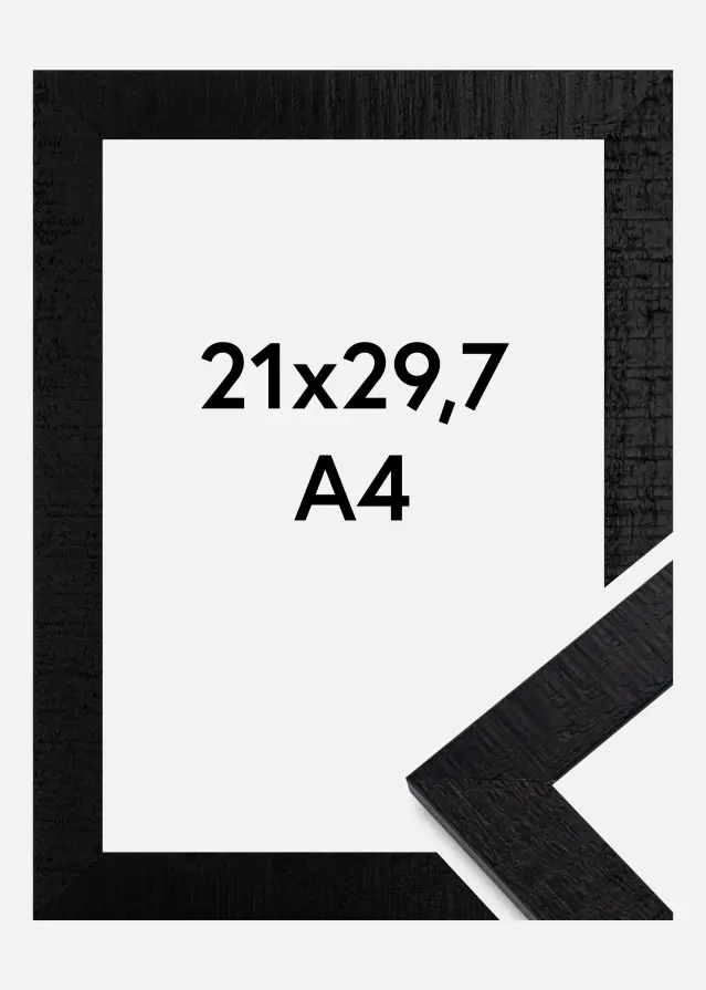 Rám Home Cerná 21x29,7 cm (A4)