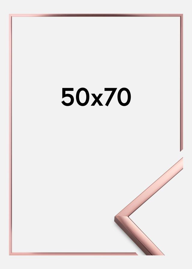 Rám Plakát Frame Aluminum Ružové zlato 50x70 cm