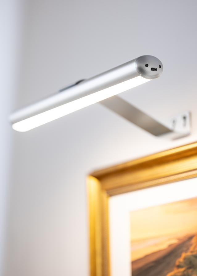 KAILA Lux Bateriové Osvětlení Obrazu 33 cm - Stříbrná