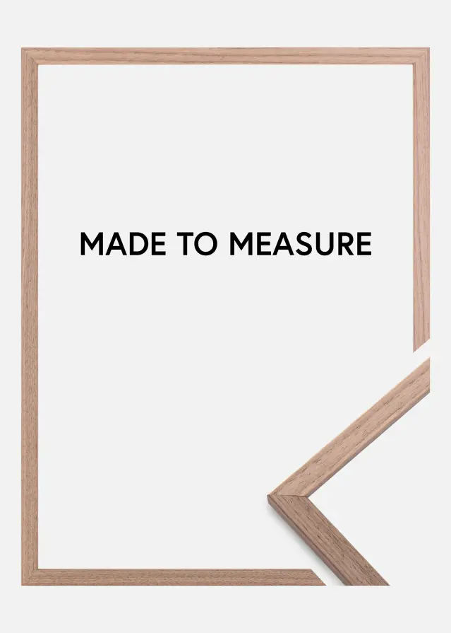 Rám Edsbyn Svetlý Orech - Volitelný Velikost