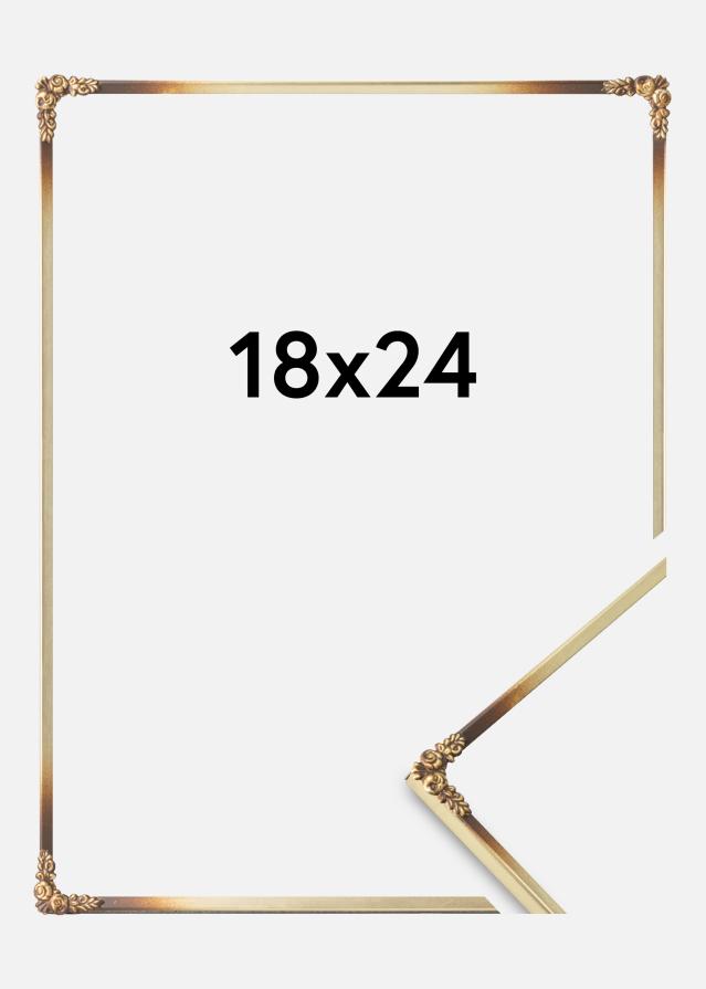 Rám Rosen Kov Zlatá 18x24 cm