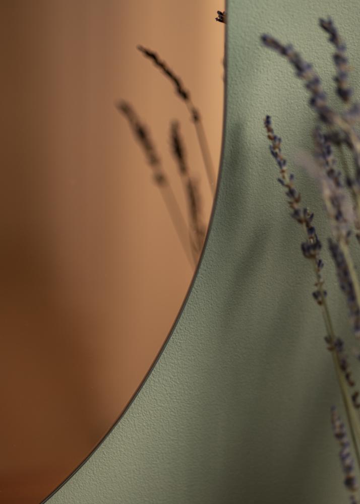 KAILA Zrcadlo Oválné Rose Gold 50x100 cm