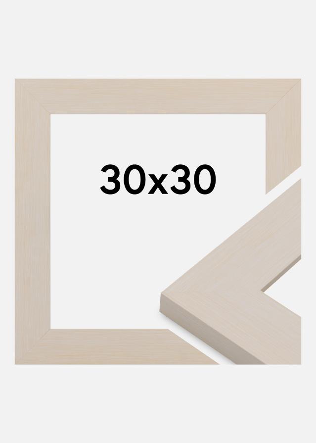 Rám Pembrokeshire Akrylové sklo Bílá 30x30 cm