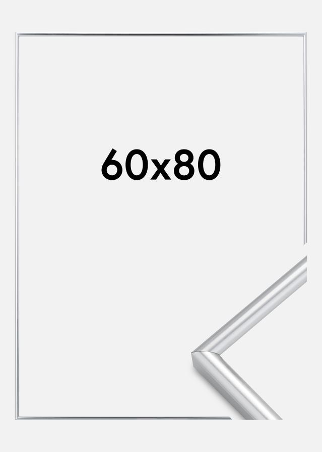 Rám Galeria Stríbrná 60x80 cm