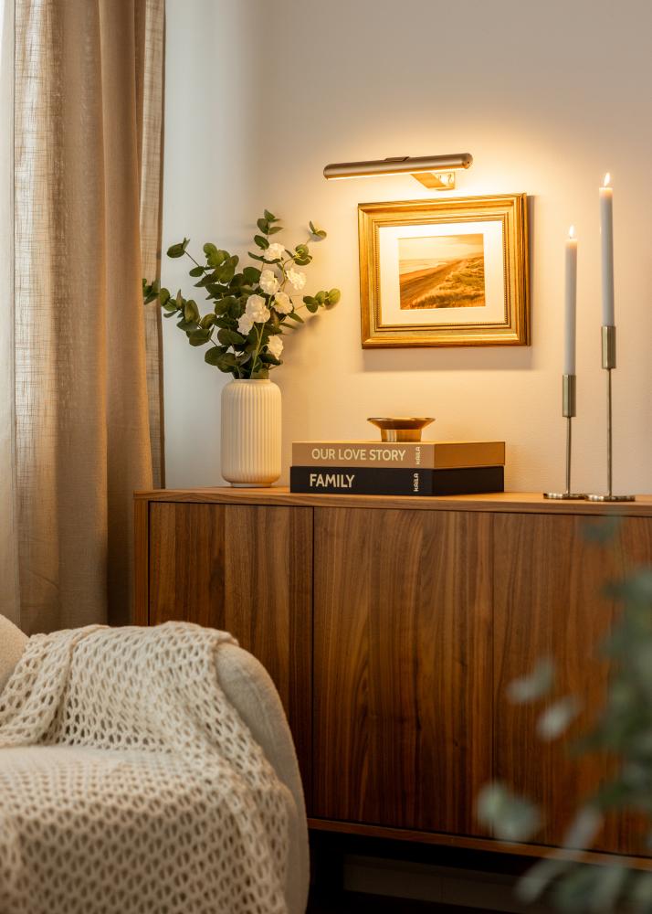 KAILA Lux Bateriové Osvětlení Obrazu 33 cm - Zlatá