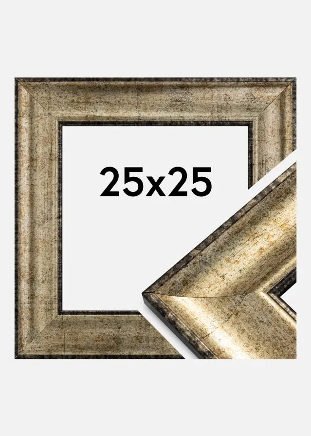 Rám Saltsjöbaden Akrylové sklo Starožitné zlato 25x25 cm