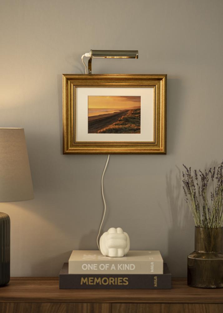 Eklunds Art 1 osvetlení obrazu - Starožitná mosaz