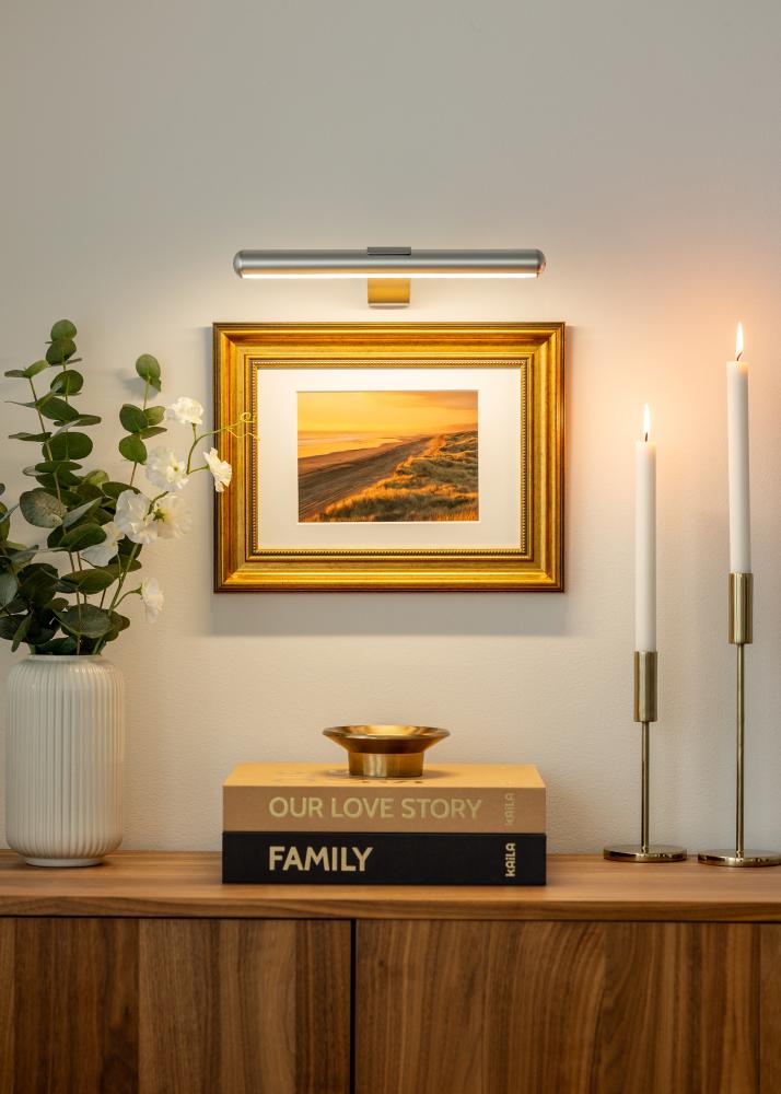 KAILA Lux Bateriové Osvětlení Obrazu 33 cm - Stříbrná