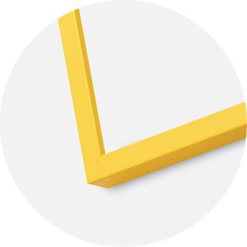 Rám E-Line Žlutá 30x40 cm - Pasparta Cerná 21x29,7 cm (A4)