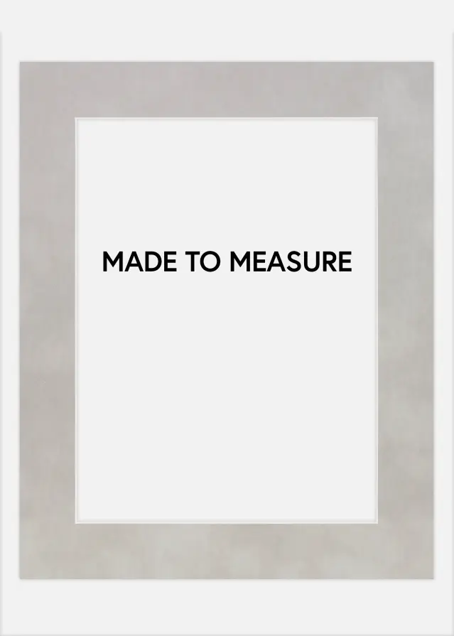 Pasparta Suede Smoke - Vyrobeno na míru