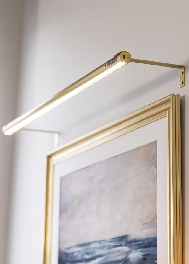 KAILA Brilliance Bateriově poháněné osvětlení obrazu 80 cm - Zlatá