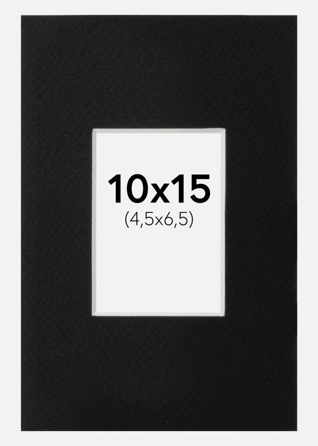 Pasparta Canson Cerná Bílý stred 10x15 cm (4,5x6,5)