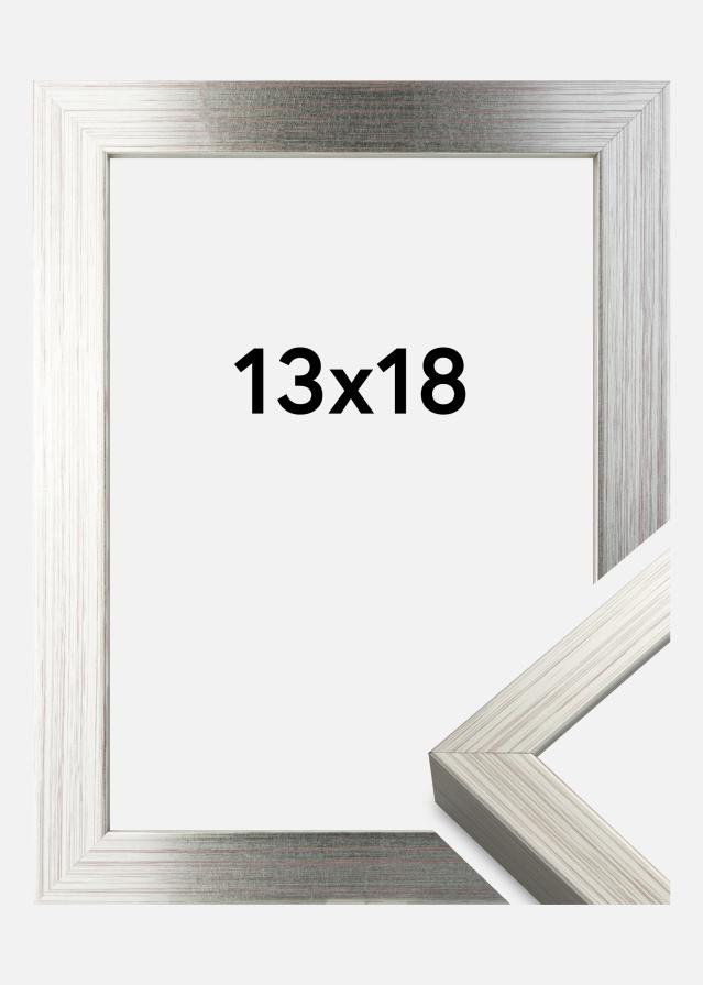 Rám Falun Stríbrná 13x18 cm
