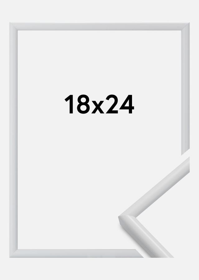Rám Galeria Bílá 18x24 cm