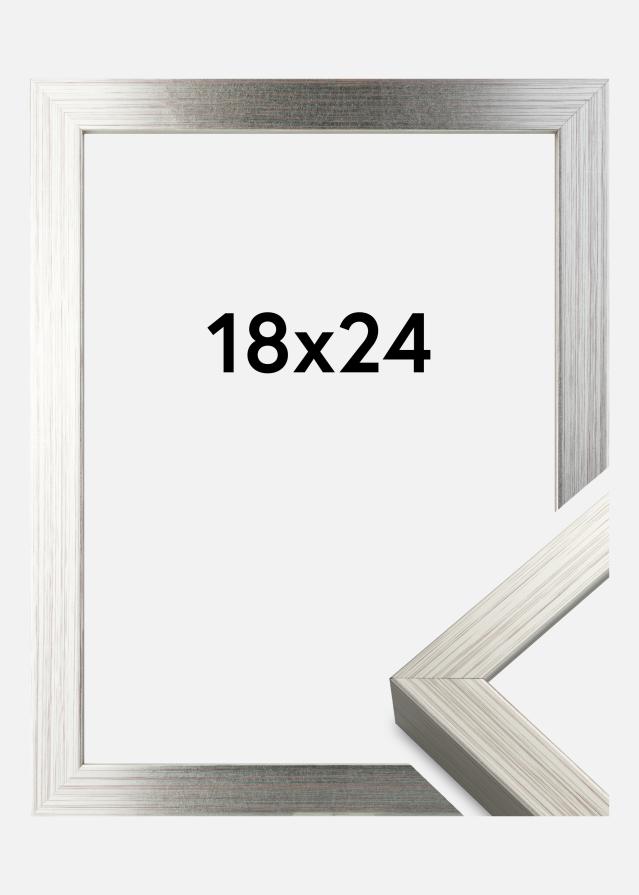 Rám Falun Stríbrná 18x24 cm